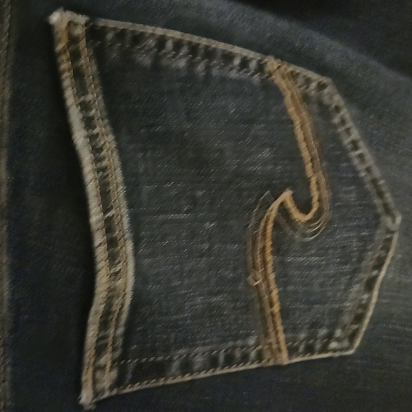 SILVER Slim Boot Cut Jeans, 29x35, Dark Wash, EUC - Picture 7 of 7